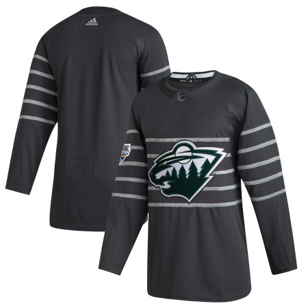 Camisola Minnesota Wild Blank Cinza Adidas 2020 NHL All-Star Authentic - Homem